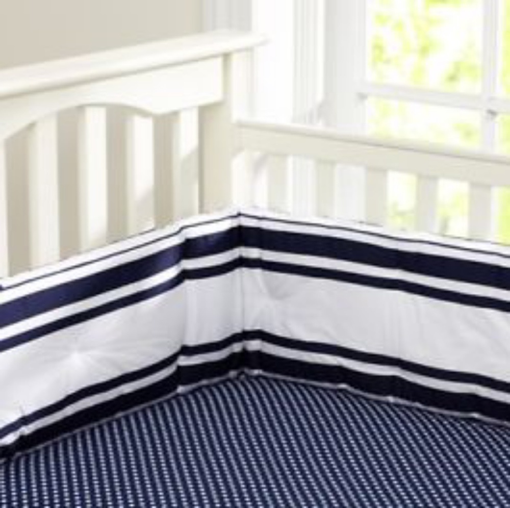 Pottery Barn Kids Harper Crib Bumper Pad